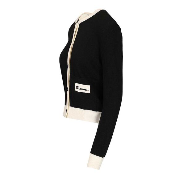 Marni Women Crew Neck Cardigan - Picture 3 of 7